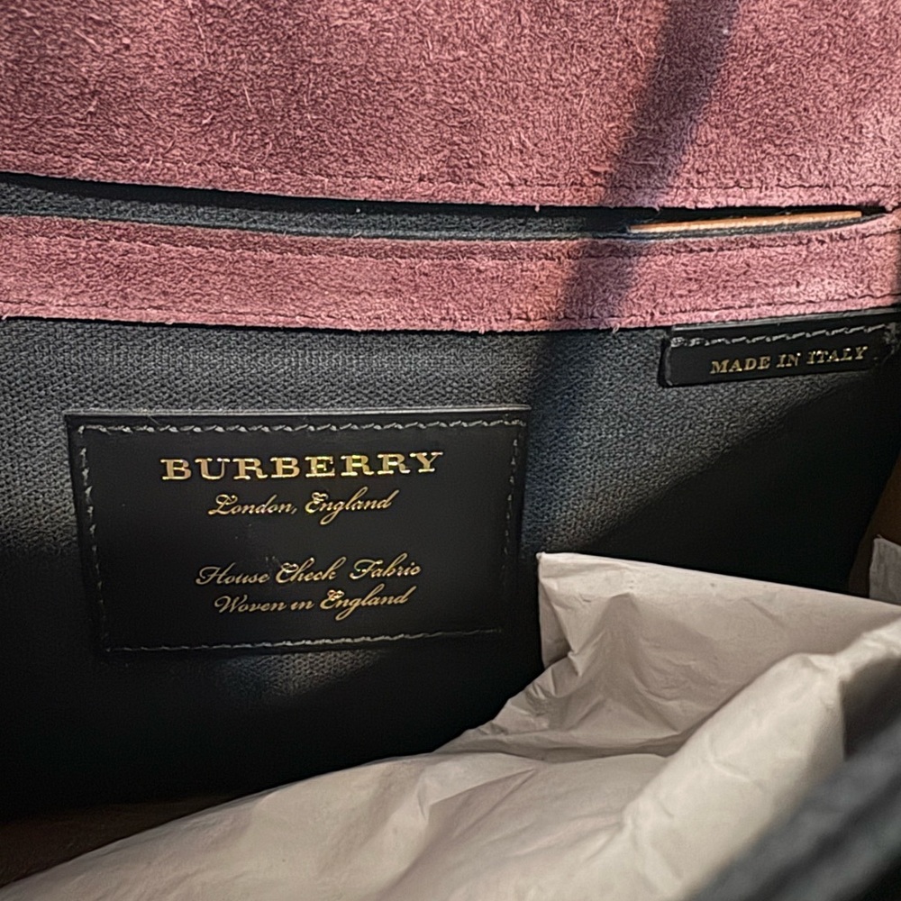 Burberry Brown and Tan Checkered Women's Bag Set - Picture 4 of 10